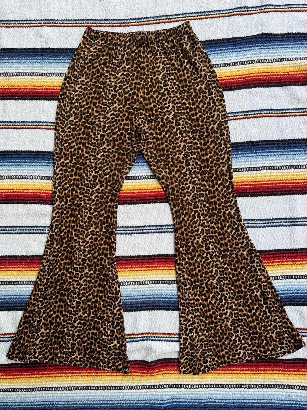 Leopard Print Flares